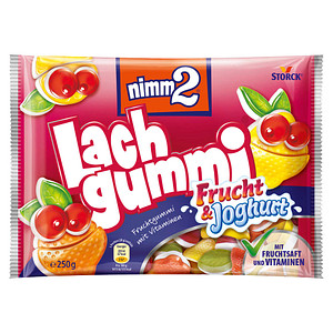 nimm2® Lachgummi Frucht & Joghurt Fruchtgummi 250,0 g