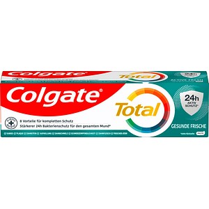 8718951227323 - Colgate Total Plus Gesunde Zähne Zahncreme Zahnpasta mit 12 Stunden Schutz für Zähne Zunge Wangen und Zahnfleisch 75 ml - Tube 8718951227323 - Colgate Total Plus Gesunde Zähne Zahncreme Zahnpasta mit 12 Stunden Schutz für Zähne Zunge Wangen und Zahnfleisch 75 ml - Tube