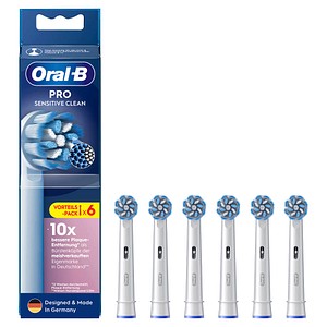 8006540860717 - Aufsteckbürste Oral-B Pro Sensitive Clean Aufsteckbürsten 6er-Pack 8006540860717 - Aufsteckbürste Oral-B Pro Sensitive Clean Aufsteckbürsten 6er-Pack