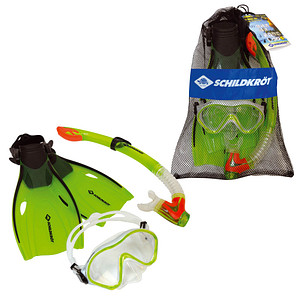 4000885002089 - Schildkröt Funsports - Schnorchel Set BERMUDA Junior L XL (3-teilig im Meshba