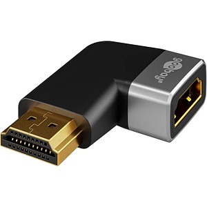 4040849720123 - GOOBAY 72012 - Adapter HDMI Stecker Buchse 8K 60 Hz 270° horizontal