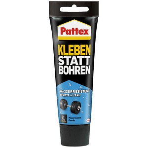 4057278001747 - FP - Pattex Montagekleber Kleben statt Bohren Wasserresistent 142 g Tube weiß Montagekleber