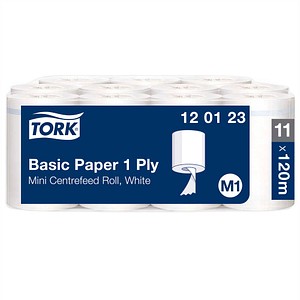 TORK Putztuchrollen Universal M1 1-lagig weiß, 11 Rollen