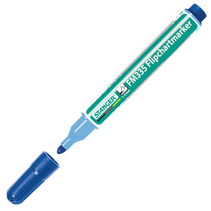 4011886014766 - Flipchart-Marker FM335 713001 Stift blau 1-3mm Rundspitze 4011886014766 Stanger 4011886014766 - Flipchart-Marker FM335 713001 Stift blau 1-3mm Rundspitze 4011886014766 Stanger