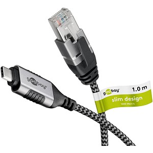 4040849744013 - GOOBAY 74401 - Netzwerkadapter Kabel USB 31 Typ C Gigabit Ethernet 1 m 4040849744013 - GOOBAY 74401 - Netzwerkadapter Kabel USB 31 Typ C Gigabit Ethernet 1 m