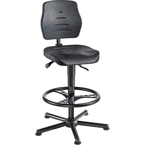4260046928744 - Arbeitsdrehstuhl W15-25-H-PU-FR7 schwarz Kunstleder 4260046928744 mey chair