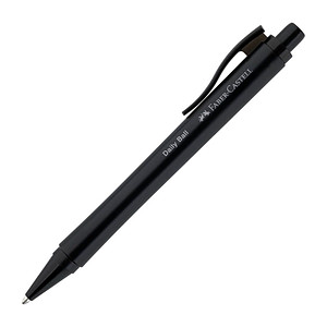 4005401406907 - Kugelschreiber Daily Ball schwarz Schreibfarbe blau 4005401406907 Faber-Castell
