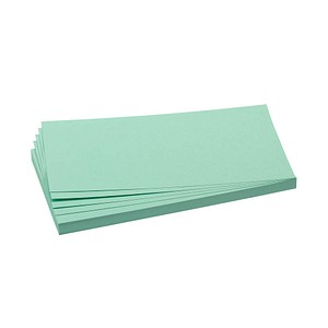 4016946055802 - Moderationskarten Rechteck 205x95cm hellgrün 4016946055802 UMZ102019 500 Stück