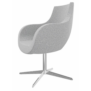 4260743069924 - Sessel Pirum hellgrau chrom Stoff 4260743069924 - Sessel Pirum hellgrau chrom Stoff
