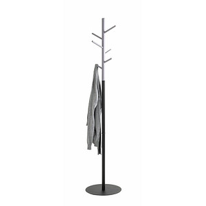 4001070545244 - Kleiderständer 54524 schwarz Metall 6 Haken 360 x 1700 cm 4001070545244 HAKU Möbel 4001070545244 - Kleiderständer 54524 schwarz Metall 6 Haken 360 x 1700 cm 4001070545244 HAKU Möbel
