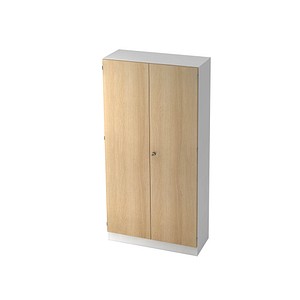 4032062325483 - Aktenschrank 6910 V6910 W E SG weiß eiche 4 Fachböden 1000 x 420 x 2004 cm