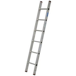 4009199121387 - Anlegeleiter Krause Sibilo 1-teilig 6 Sprossen bis 150 kg Fußstopfen B 360 x T 60 x H 1850 mm Aluminium 4009199121387 - Anlegeleiter Krause Sibilo 1-teilig 6 Sprossen bis 150 kg Fußstopfen B 360 x T 60 x H 1850 mm Aluminium