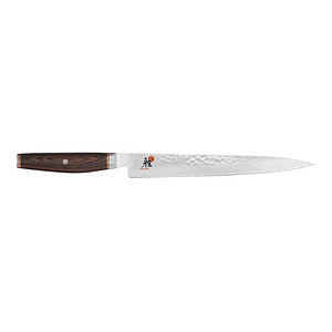 4009839308130 - Tranchiermesser MIYABI 6000 MCT silber braun glatt Klinge 240 cm 4009839308130 ZWILLING 4009839308130 - Tranchiermesser MIYABI 6000 MCT silber braun glatt Klinge 240 cm 4009839308130 ZWILLING