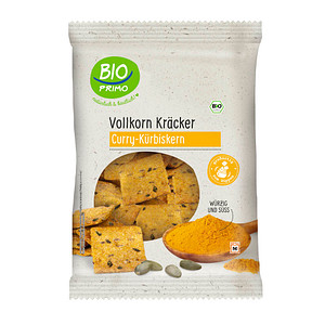 2200258543054 - BIO PRIMO Bio Curry-Kürbiskern Knäckebrot 1750 g