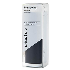 cricut™ Joy Smart Vinyl matt Vinylfolie permanent schwarz 13,9 x 121,9 cm,  1 Rolle