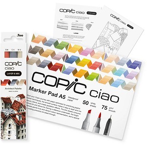 4013695268187 - Ciao 3D Architect Palette Starter Layoutmarker-Set farbsortiert 10 + 60 mm 1 Set 4013695268187 Copic 4013695268187 - Ciao 3D Architect Palette Starter Layoutmarker-Set farbsortiert 10 + 60 mm 1 Set 4013695268187 Copic