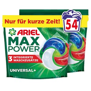8006530231145 - MaxPower UNIVERSAL+ Waschmittel Caps 54 St
