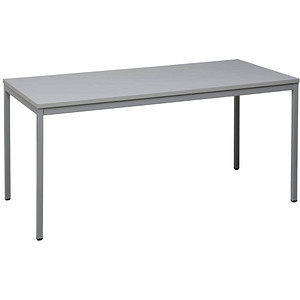 4260090172988 - Mehrzwecktisch grau rechteckig Vierkantrohr grau 1400 x 700 x 750 cm 4260090172988 Gürkan