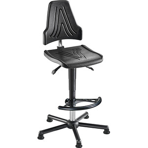 4260046925477 - Arbeitsdrehstuhl W19-25-H-PU-FS7 ESD schwarz Kunstleder 4260046925477 mey chair 4260046925477 - Arbeitsdrehstuhl W19-25-H-PU-FS7 ESD schwarz Kunstleder 4260046925477 mey chair