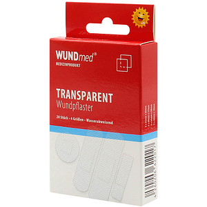 WUNDmed® Pflaster Transparent 02-042 transparent, 20 St.