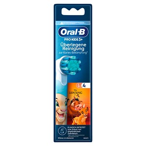 8700216302043 - Braun Oral-B 4er Ersatzbürste König der Löwen 302043 8700216302043 - Braun Oral-B 4er Ersatzbürste König der Löwen 302043