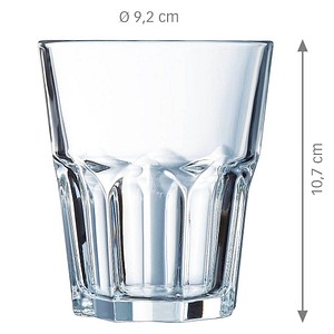 0883314568455 - ARCOROC Whiskygläser Granity 3500 ml 0883314568455 ARCOROC 6 0883314568455 - ARCOROC Whiskygläser Granity 3500 ml 0883314568455 ARCOROC 6