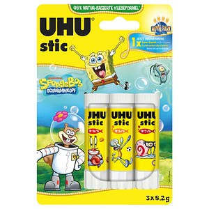 UHU stic SpongeBob Schwammkopf Klebestifte 8,2 g, 3 St.