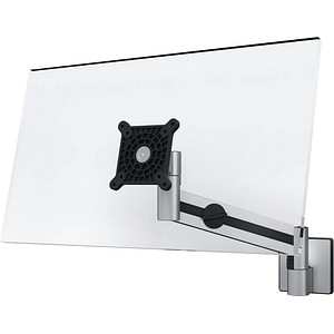 4005546998459 - Monitor-Wandhalterung Durable mit Arm für 1 Display 21-27“ bis 8 kg VESA dreh- & neigbar metallic silber