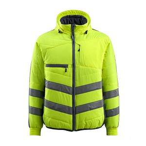 5711074383542 - unisex Warnjacke Dartford  gelb schwarzblau Größe L