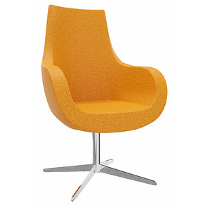 4260743069825 - Sessel Pirum orange chrom Stoff 4260743069825 - Sessel Pirum orange chrom Stoff