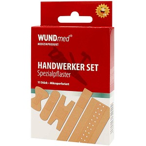 WUNDmed® Pflaster Handwerker Set 05-009 beige, 11 St.