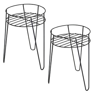 4001073006193 - Pflanzenständer GH 0640 Metall schwarz rund 280 x 400 cm 2 St