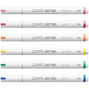 4511338064665 - acrea Vivid Layoutmarker-Set farbsortiert 08 mm 4511338064665 6 Stück