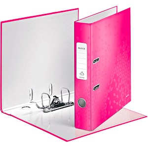 4002432394739 - Ordner WOW 1006-00-23 A4 52mm schmal PP vollfarbig pink metallic 4002432394739 Leitz 4002432394739 - Ordner WOW 1006-00-23 A4 52mm schmal PP vollfarbig pink metallic 4002432394739 Leitz