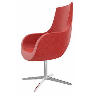 4260743069832 - Sessel Pirum rot chrom Stoff 4260743069832 - Sessel Pirum rot chrom Stoff