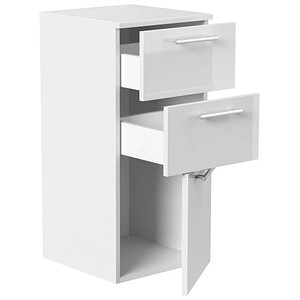 4251982674635 - POSSEIK Bad-Hängeschrank 75 weiß glanz 368 x 352 x 750 cm