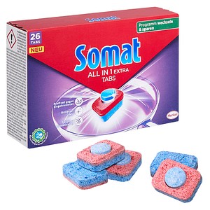 Somat Spülmaschinentabs All in 1 Extra S26AE 26St 4015200036472 Somat 26 Stück