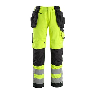 5711074285945 - unisex Warnschutzhose Wigan gelb Größe 68 5711074285945 MASCOT