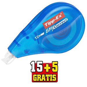 3086126631967 - Korrekturroller 8290352 Easy Correct blau transparent 42mm x 12m Einweg 3086126631967 Tipp-Ex