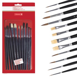 4003273589964 - ErgoLine Pinsel-Set Größe 2 4 6 8 10 12 12-teilig 4003273589964 12 Stück 4003273589964 - ErgoLine Pinsel-Set Größe 2 4 6 8 10 12 12-teilig 4003273589964 12 Stück