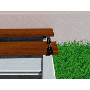 4003530252440 - Spax - Terrassenbau Verbinder Stick pro 120 Sets für ca 3m²