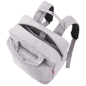 4012013743542 - Rucksack allday backpack M Kunstfaser cord grey 150 l