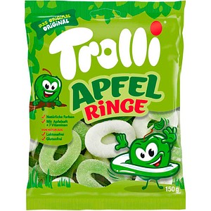 Trolli APFEL Ringe Fruchtgummi 150,0 g, 1 Pack