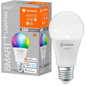 4058075778450 - Ledvance - Smarte LED-Lampe mit WiFi Technologie Sockel E27 Dimmbar Lichtfarbe änderbar (2700-6500K) rgb Farben änderbar ersetzt Glühlampen mit 4058075778450 - Ledvance - Smarte LED-Lampe mit WiFi Technologie Sockel E27 Dimmbar Lichtfarbe änderbar (2700-6500K) rgb Farben änderbar ersetzt Glühlampen mit