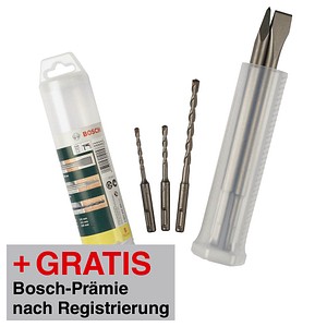 3165140415736 - Accessories Promoline 2607019455 Hartmetall Hammerbohrer-Set 5teilig SDS-Plus 1 Set - Bosch 3165140415736 - Accessories Promoline 2607019455 Hartmetall Hammerbohrer-Set 5teilig SDS-Plus 1 Set - Bosch