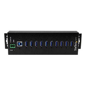 0065030881869 - 10-Port Industrial USB 30 Hub with External Power Adapter - hub - 10 ports USB-Hubs - 10 - Schwarz 0065030881869 - 10-Port Industrial USB 30 Hub with External Power Adapter - hub - 10 ports USB-Hubs - 10 - Schwarz