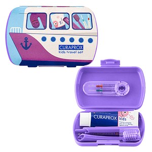 7612412432763 - CURAPROX Zahnbürste KIDS Travel-Set 1 Set
