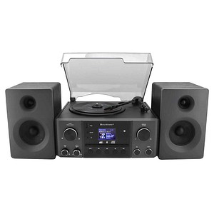 soundmaster MCD1950SW HiFi-Anlage schwarz