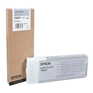 0010343864771 - Druckerpatrone T6067 (C13T606700) schwarz hell 0010343864771 Epson