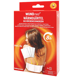 WUNDmed® Wärmegürtel weiß, 1 Set